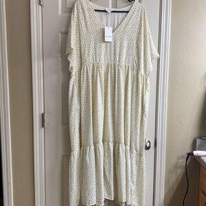 Heyson Yellow Flower Dress, Light weight